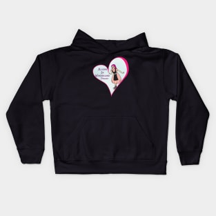 Allison in Wonderland Mental Health Podcast Kids Hoodie